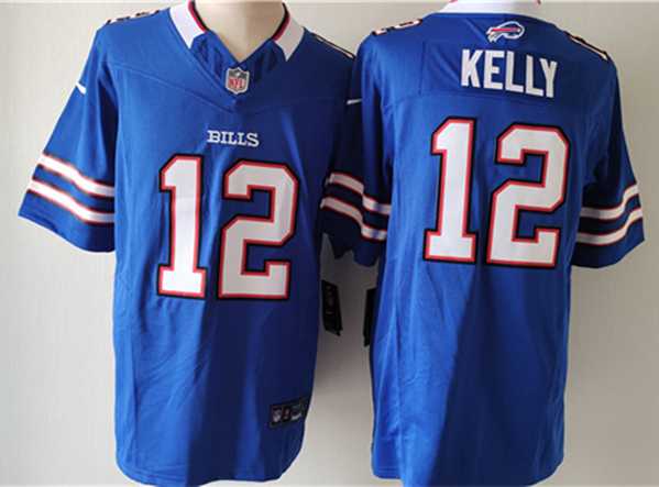 Men & Women & Youth Buffalo Bills #12 Jim Kelly Blue 2023 F.U.S.E. Vapor Untouchable Limited Football Stitched Jersey,We sell and wholesale Men & Women & Youth Buffalo Bills #12 Jim Kelly Blue 2023 F.U.S.E. Vapor Untouchable Limited Football Stitched Jersey on line form chian!